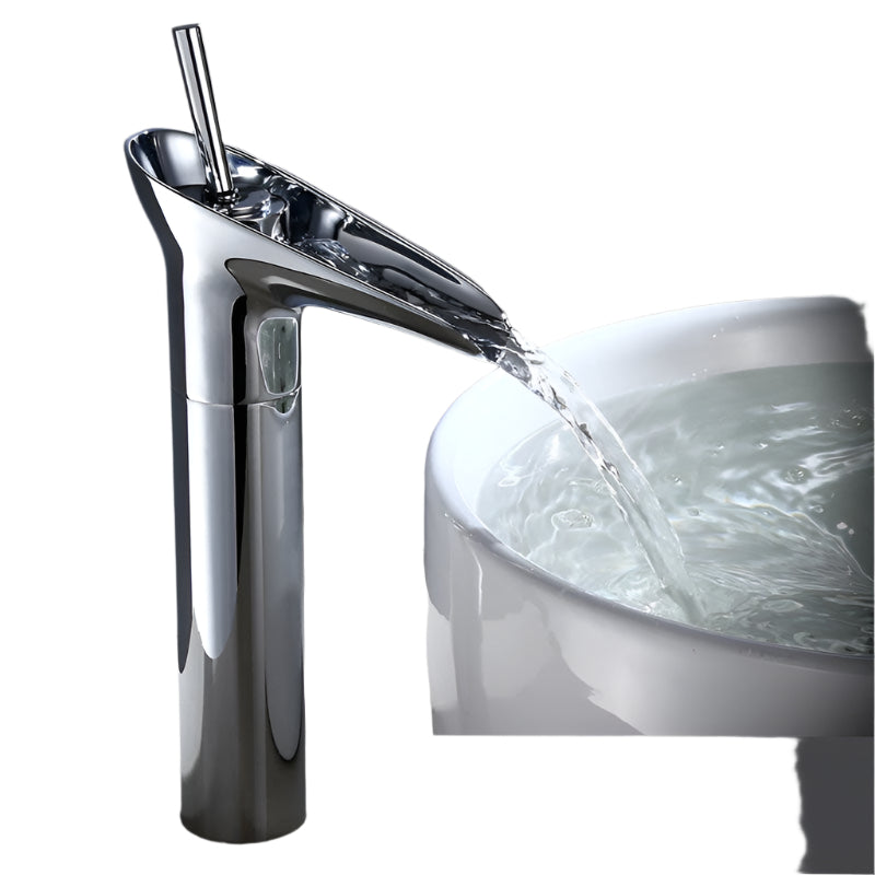 AquaCascade waterfall faucet for the sink
