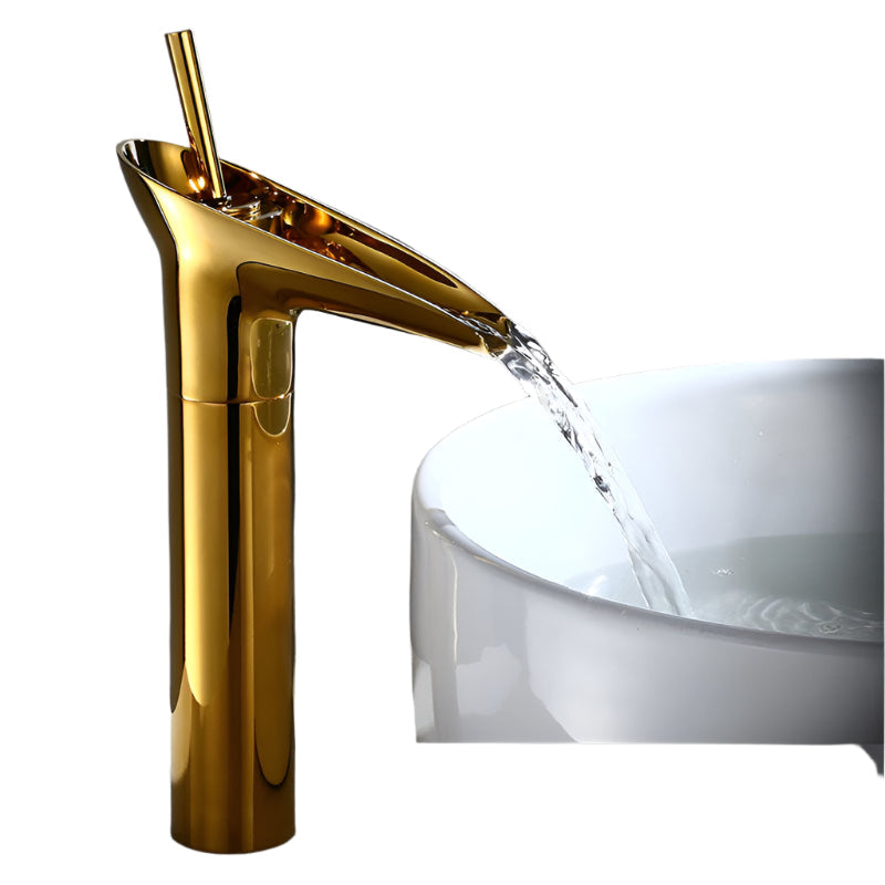 AquaCascade waterfall faucet for the sink
