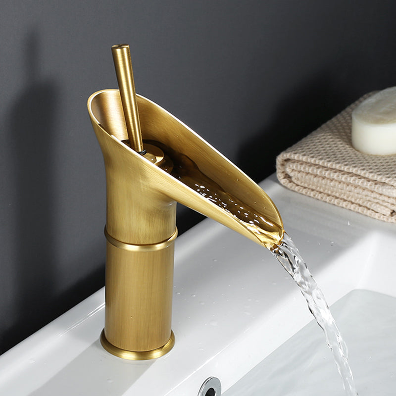 AquaCascade waterfall faucet for the sink