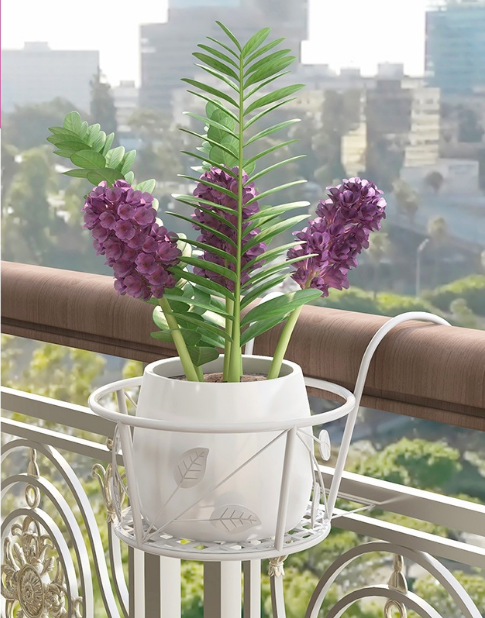VerdaLift Plant Hanging Shelf — Finally rock-solid support for your balcony dreams