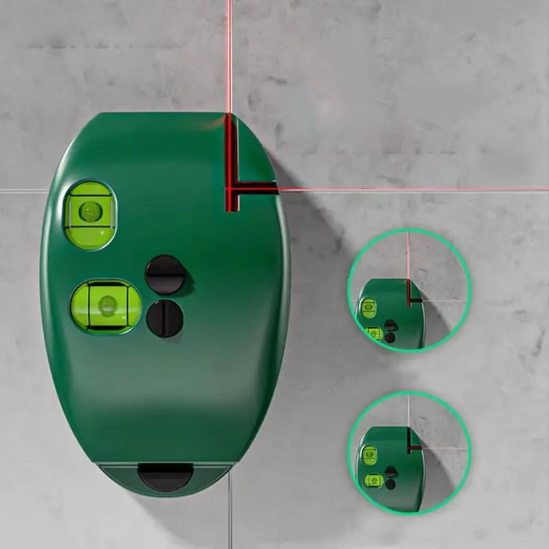 90° Laser Water Level | Precision Line Tool