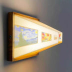 3D Illusions-Night Light Gallery Nightstand Picture Style Creative Modern Simulating Sunlight Drawing Night Light Gift