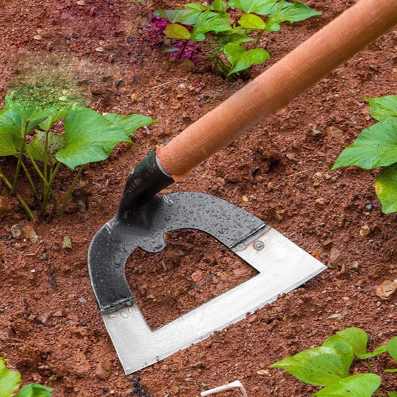 Terrafork Hand-Forged Garden Fork for Weeding and Soil Cultivation