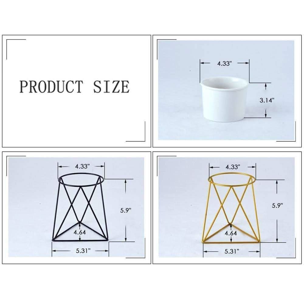 LIVIA – Elegant flower pot for stylish decoration