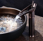 AquaCascade waterfall faucet for the sink
