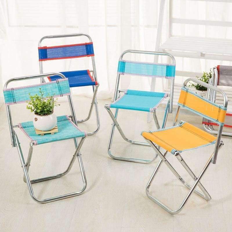 Outdoor Chairs Children Adults Garden Furniture Beach Chair Ultralight Seat Fishing Stool Made Of Stainless Steel Portable Picnic Chair