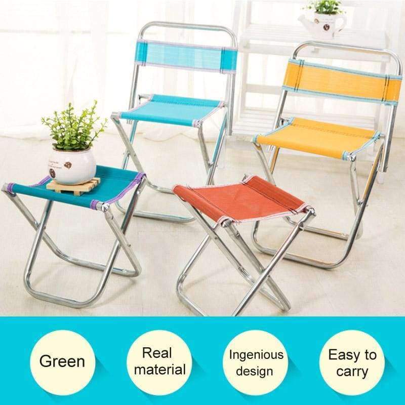 Outdoor Chairs Children Adults Garden Furniture Beach Chair Ultralight Seat Fishing Stool Made Of Stainless Steel Portable Picnic Chair