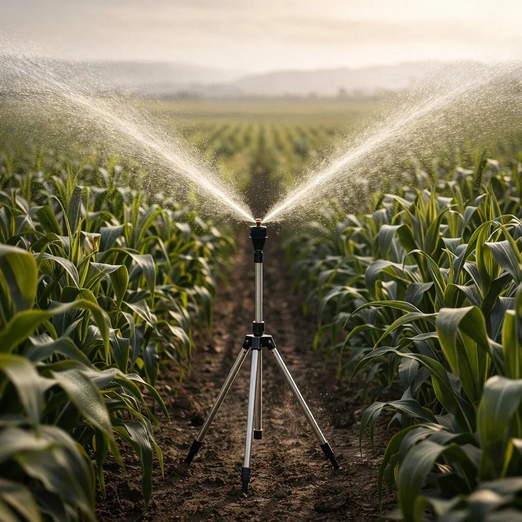 AquaStraal Garden Sprinkler With Tripod 360 Degrees