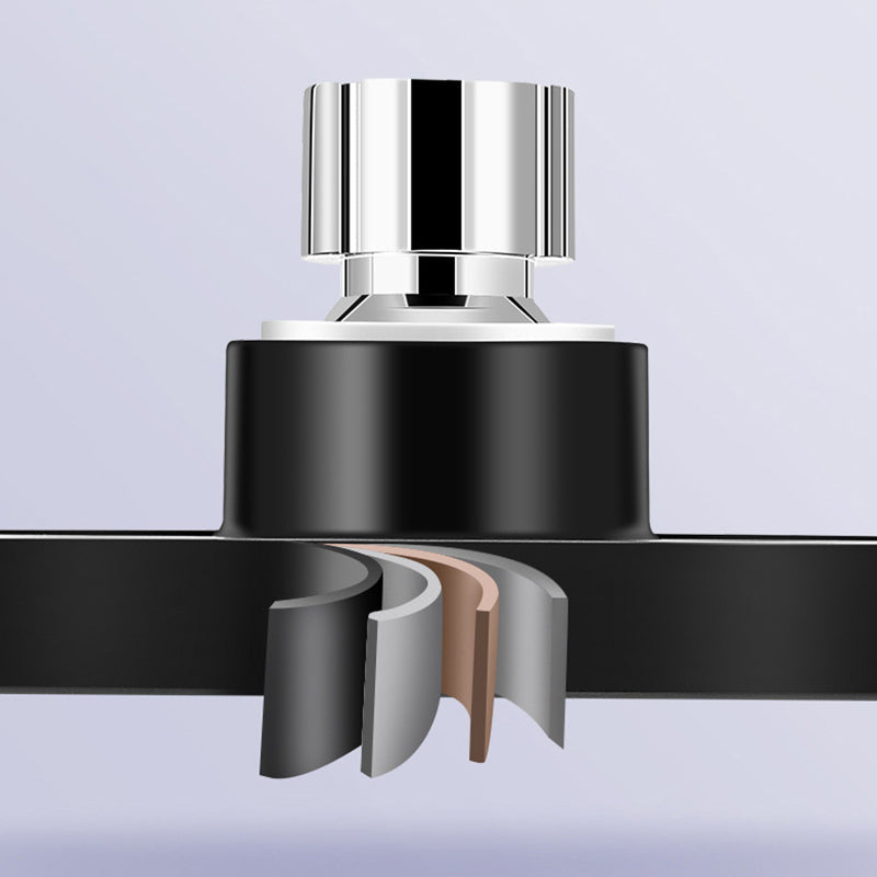 360° adjustable square shower head